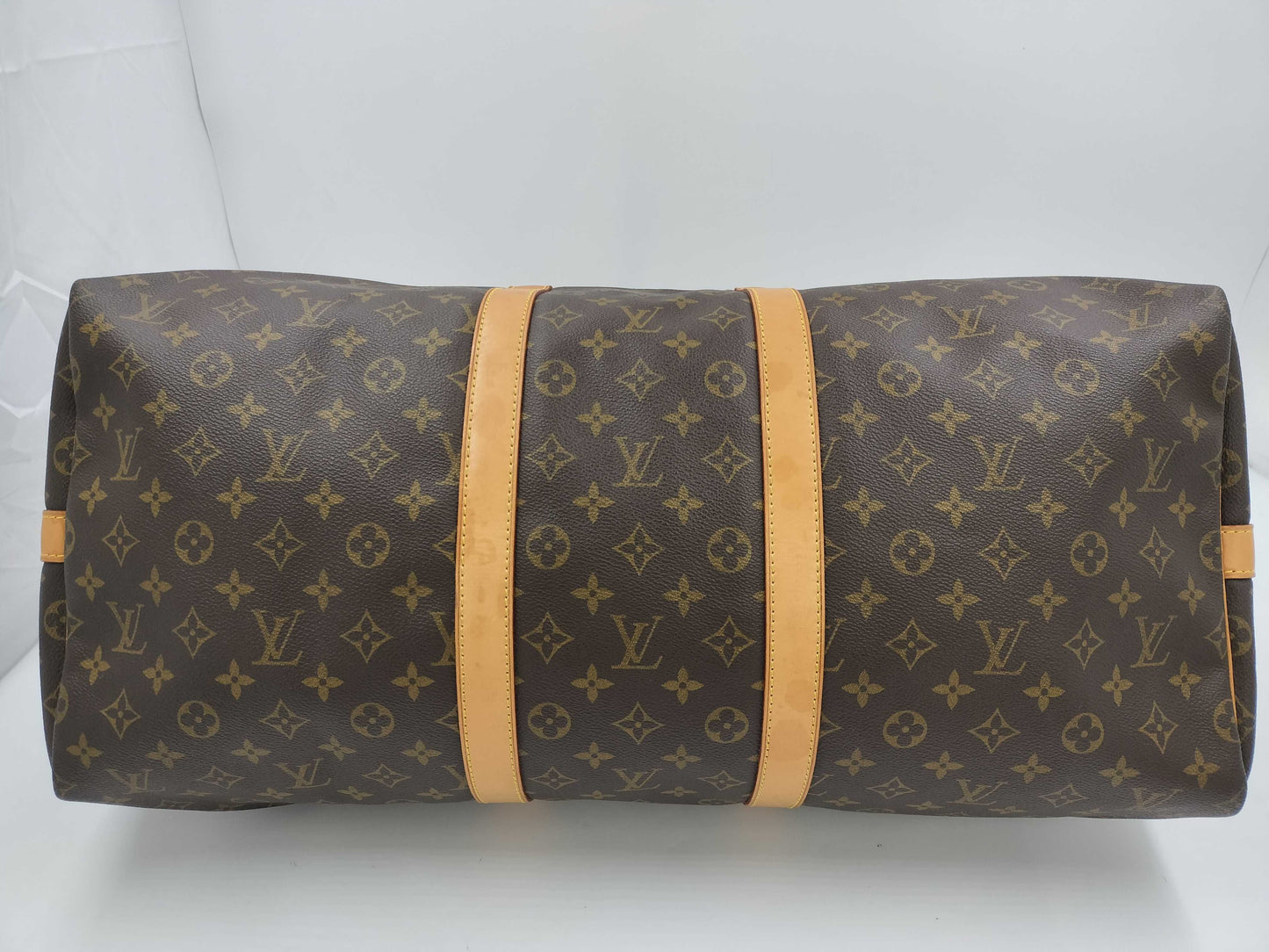 LOUIS VUITTON Monogram M41424 Keepall 55 Boston Bag