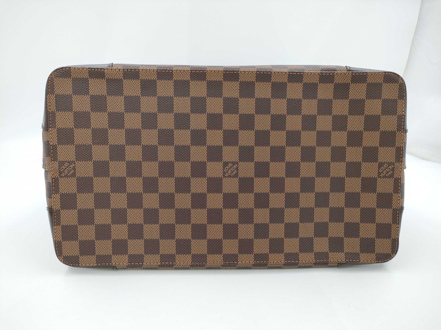 LOUIS VUITTON Damier N51204 Hampstead MM Shoulder Bag with Marker Pen Marks on Pocket