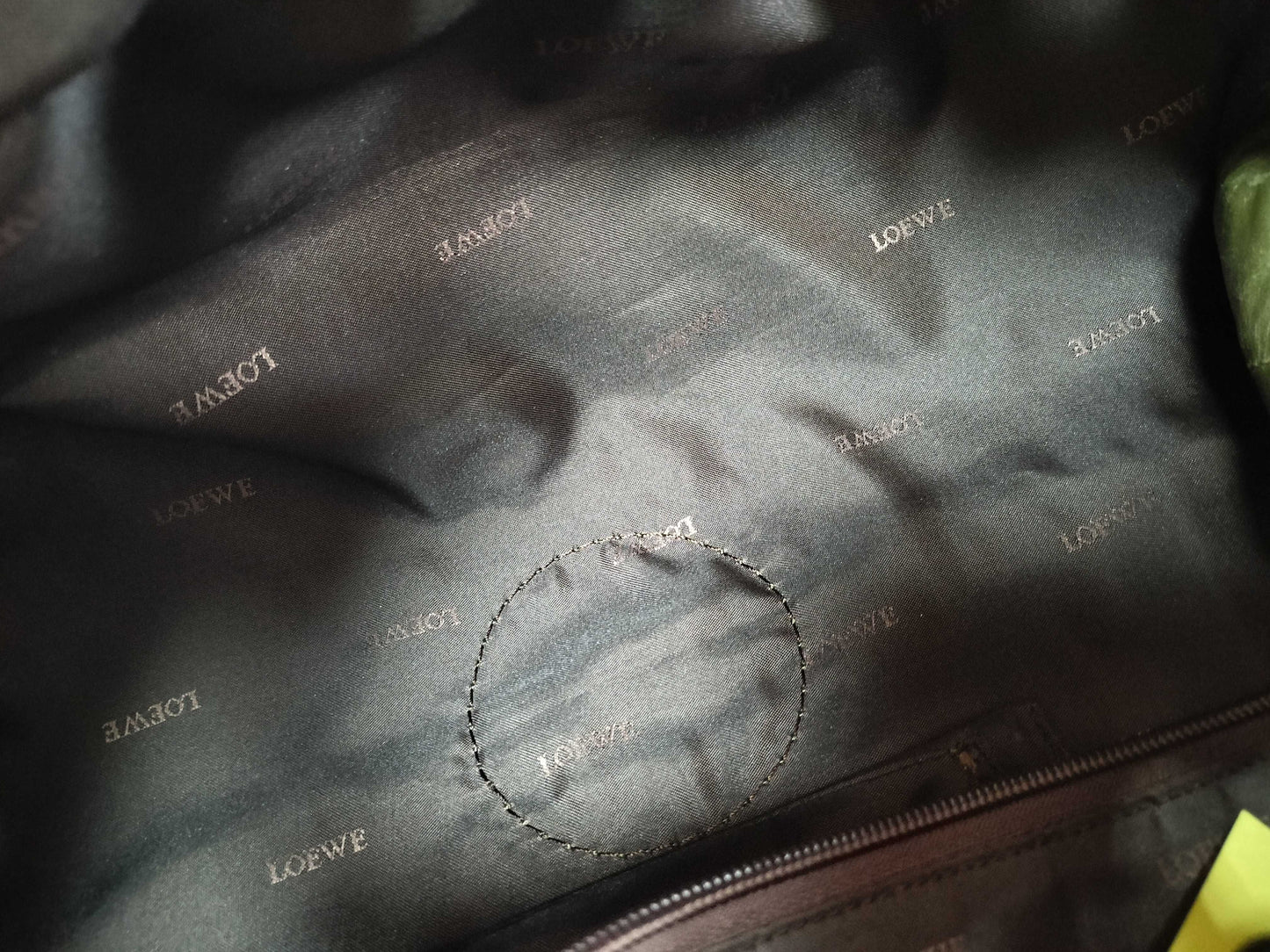 LOEWE Nappa Aire Handbag Enamel Handbag
