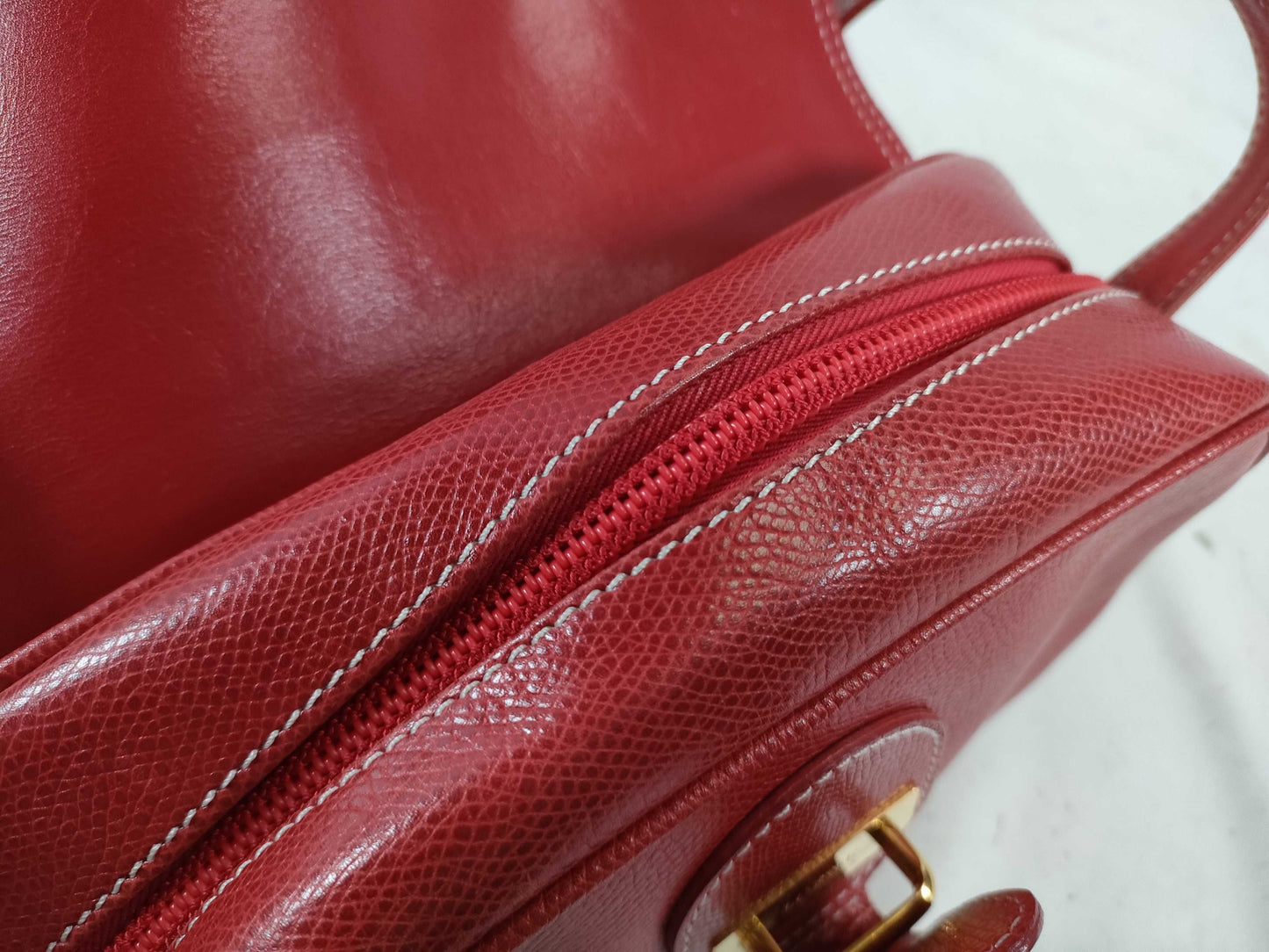 LOEWE Anagram Leather Shoulder Bag