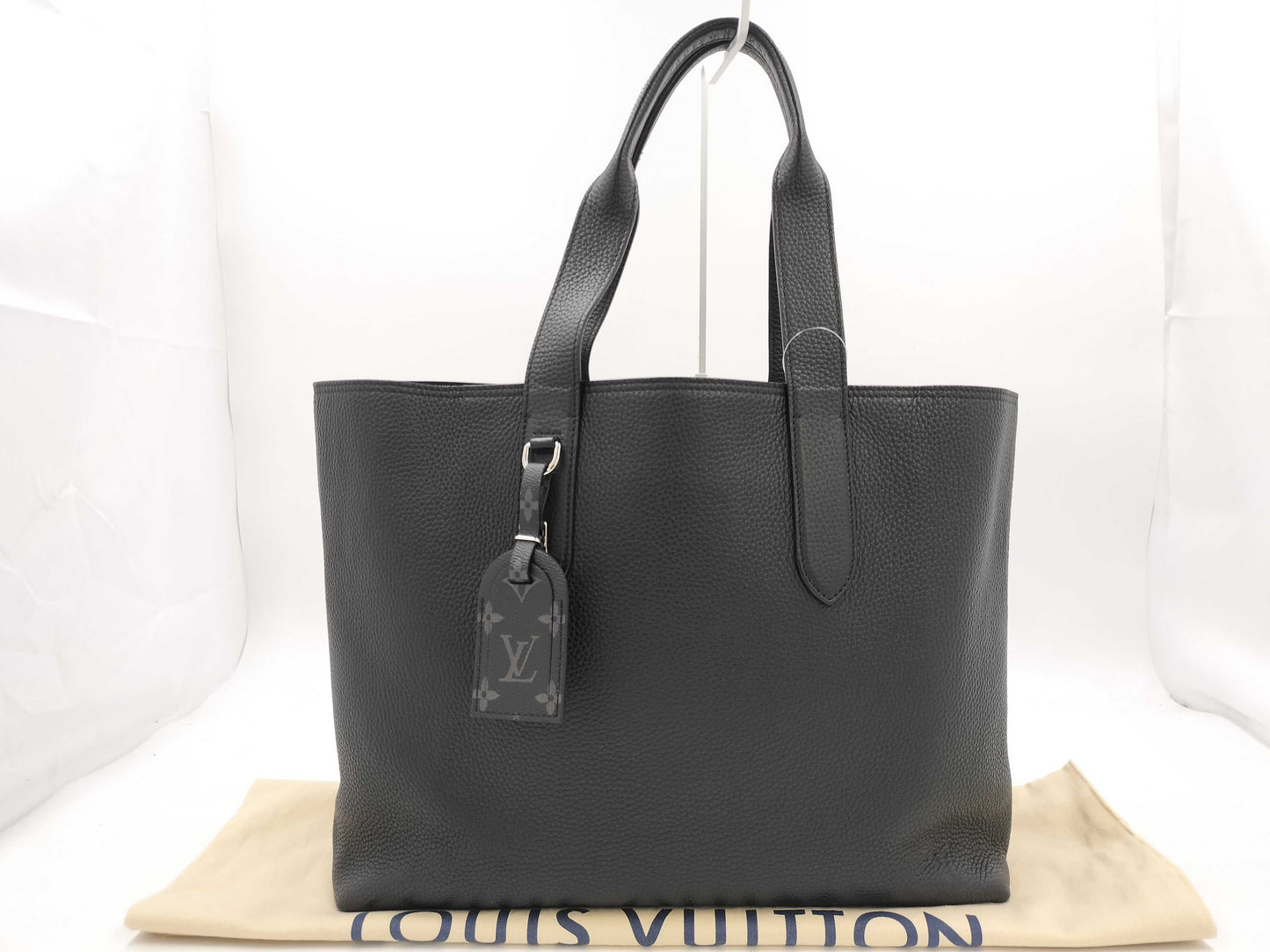 LOUIS VUITTON Taurillon Cabas Voyage M52817 Unused Eclipse Tote Bag