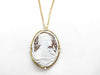 Shell cameo, pearl, diameter approx. 3.2mm-3.5mm, 18K gold, 38.6g, other small items