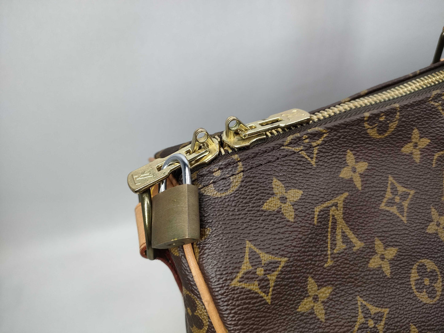 LOUIS VUITTON Monogram M41416 Keepall Bandouliere 50 Boston Bag
