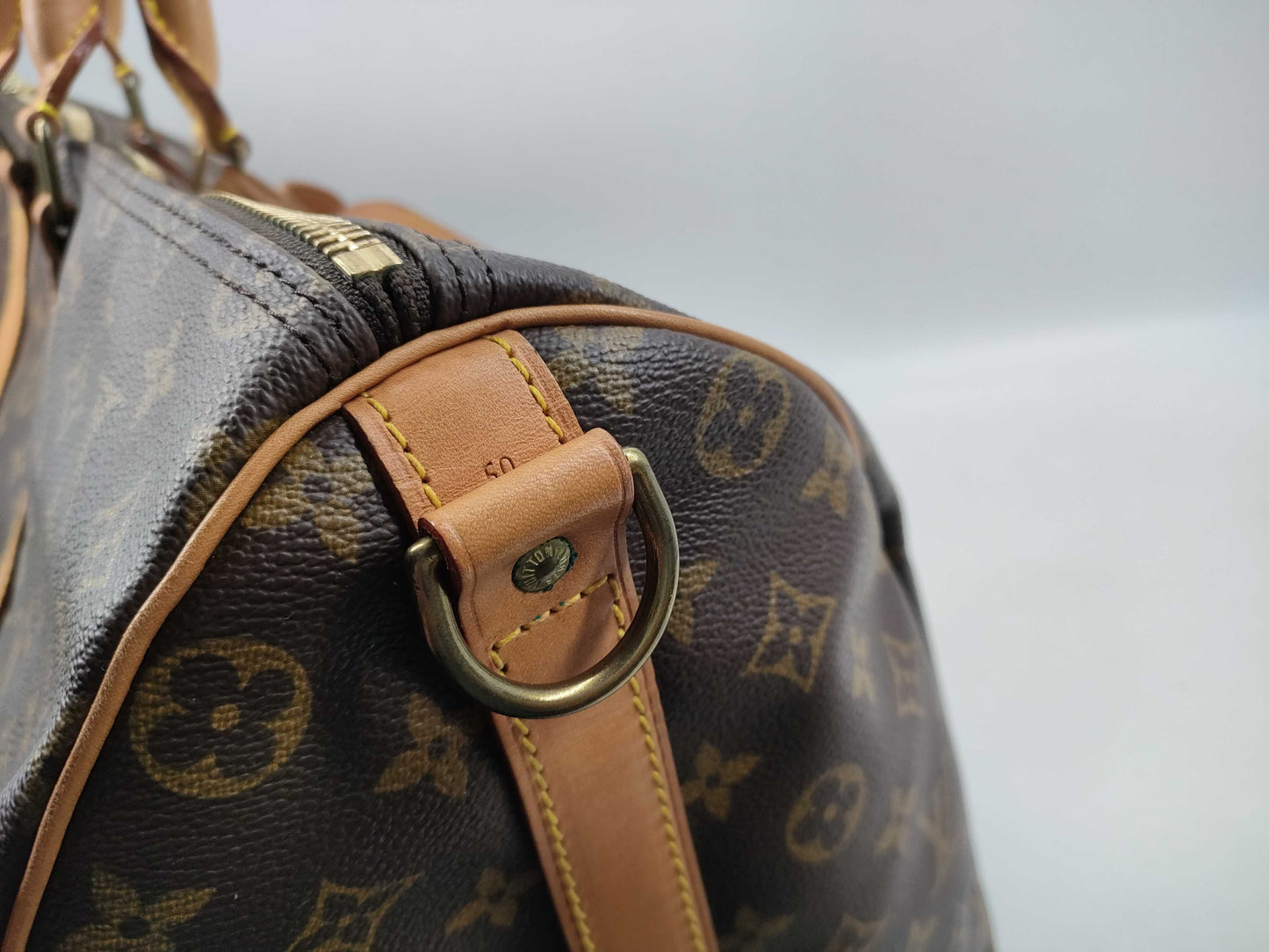 LOUIS VUITTON Monogram M41416 Keepall Bandouliere 50 Boston Bag