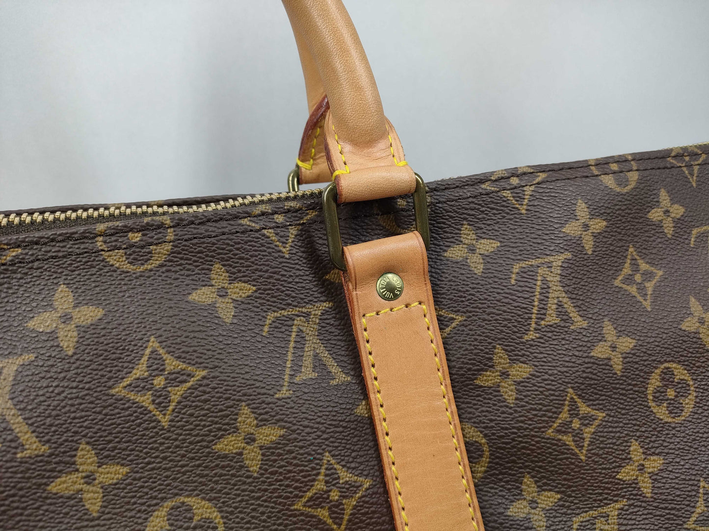 LOUIS VUITTON Monogram M41416 Keepall Bandouliere 50 Boston Bag