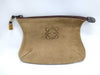LOEWE Anagram Suede Pouch