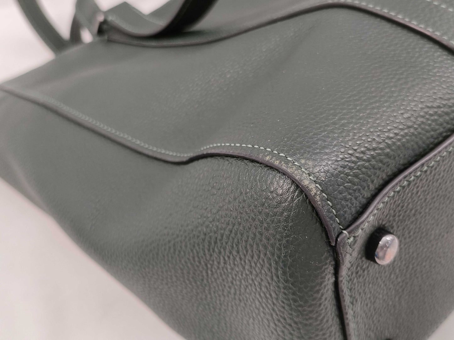 COACH Tote Bag C8157 Green Tote Bag