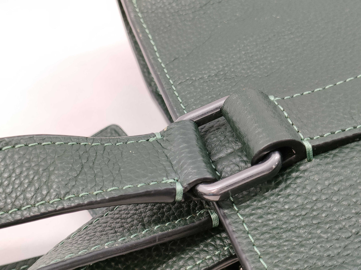 COACH Tote Bag C8157 Green Tote Bag