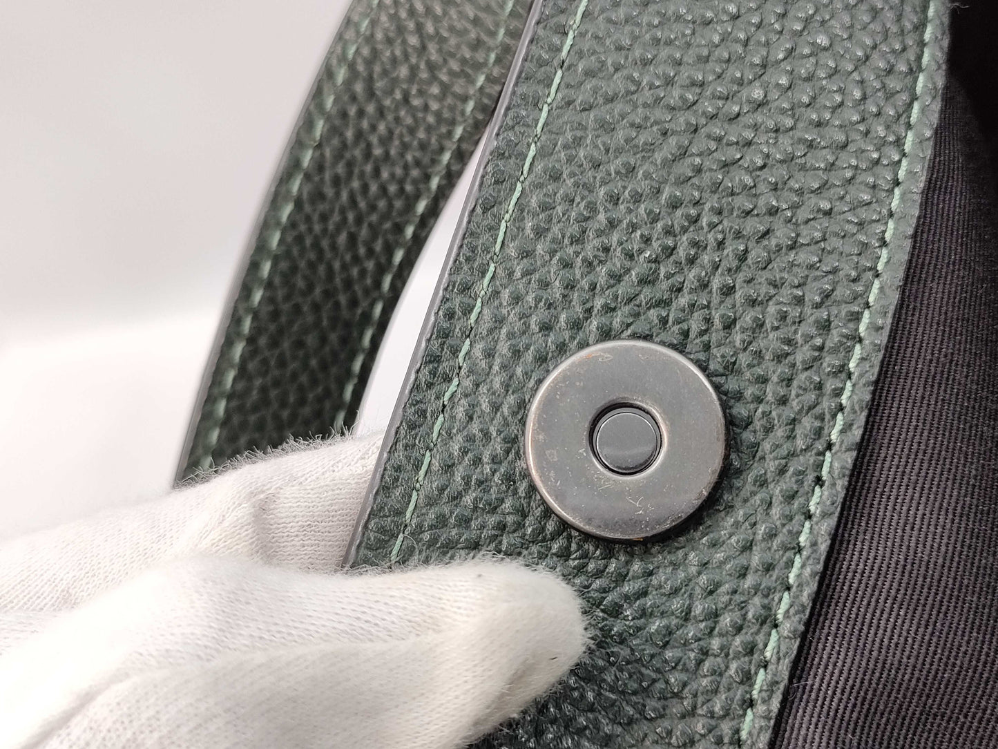 COACH Tote Bag C8157 Green Tote Bag