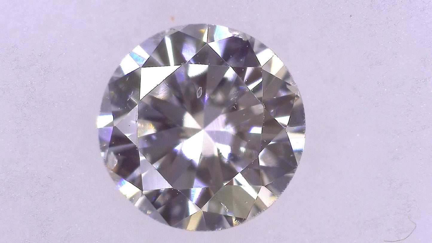 0.415ct H SI-2 FAIR/GD/FR NONE NATURAL 4.73-4.79X2.87mm PL Analysis Color Detected Diamond Loose