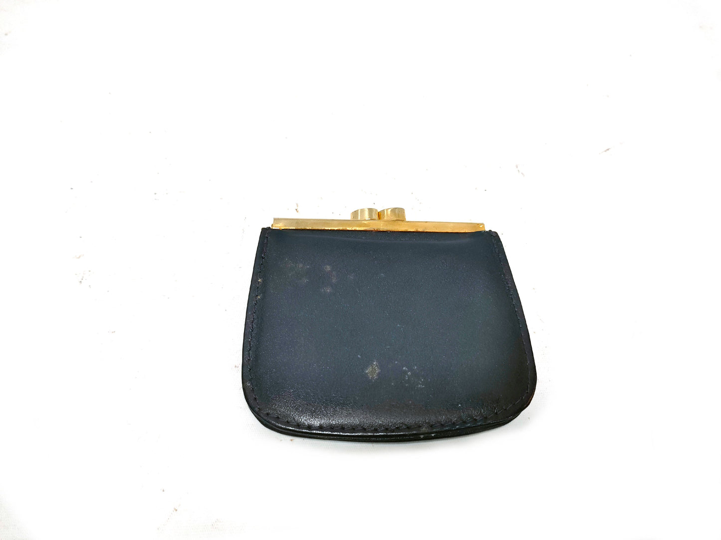 GUCCI Leather GG Metal One-Shoulder Shoulder Bag