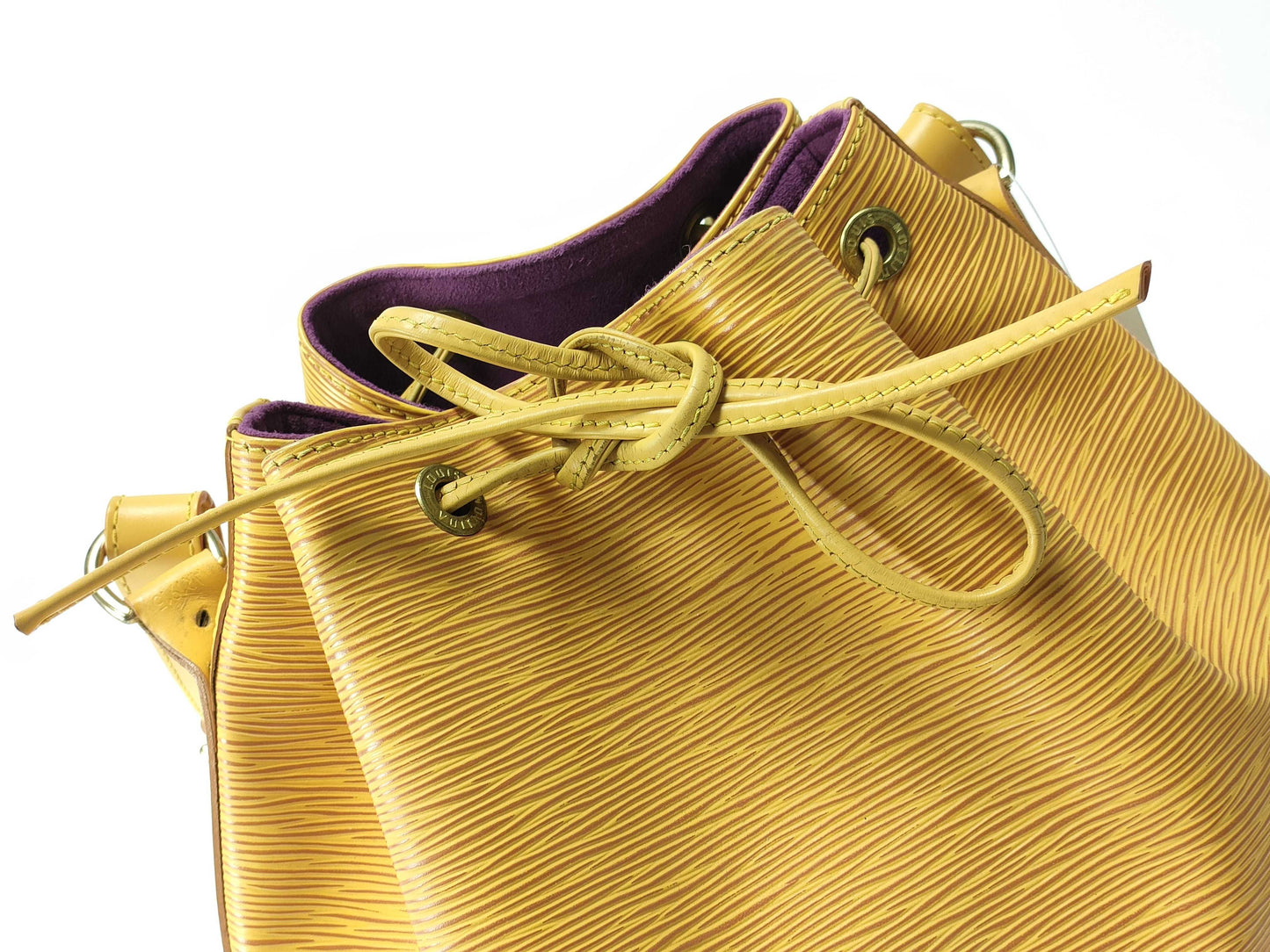 LOUIS VUITTON Epi M44109 Noe Tassili Yellow Handbag