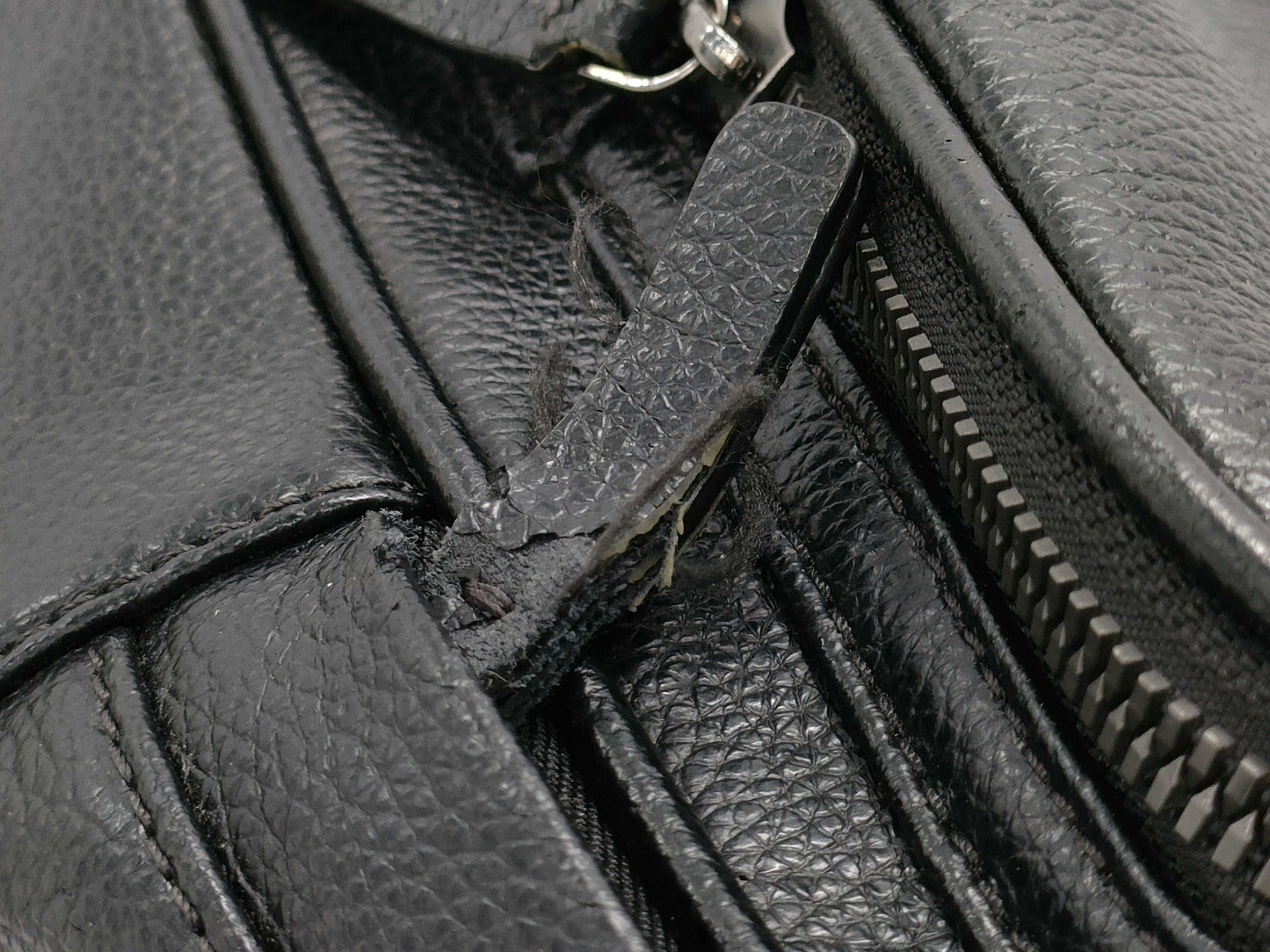 ARMANI Emporio Armani Leather Backpack