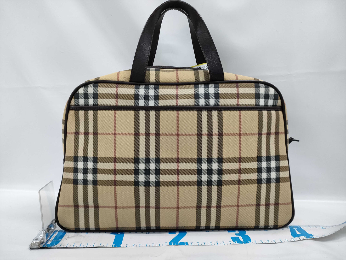BURBERRY Nova Check Handbag Handbag