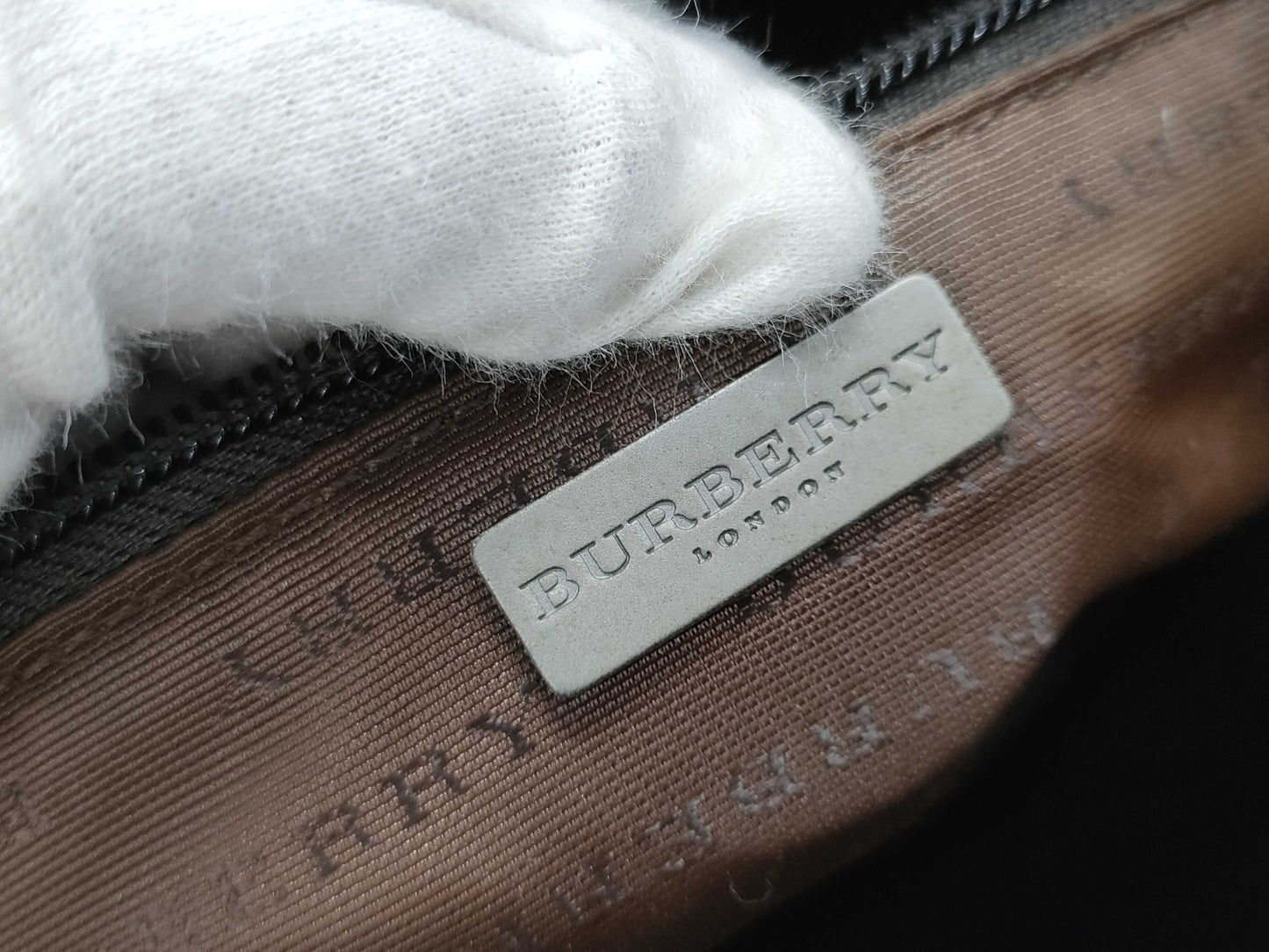 BURBERRY Nova Check Handbag Handbag