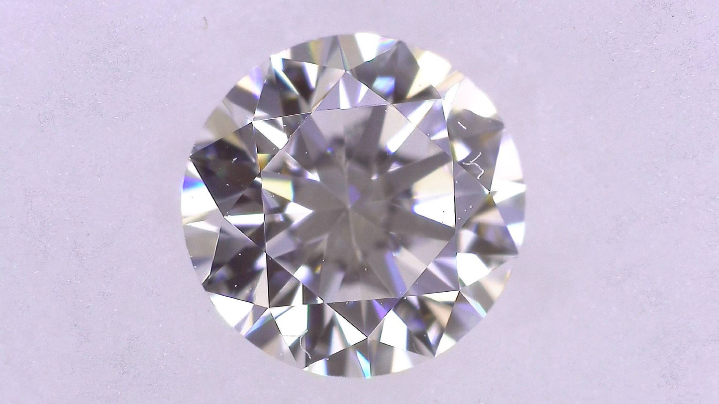 0.391ct F VS-2 VERY GOOD/VG/GD FAINT NATURAL 4.66-4.72X2.90mm Diamond Loose