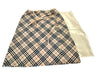 BURBERRY Blue Label Nova Check Wrap Skirt