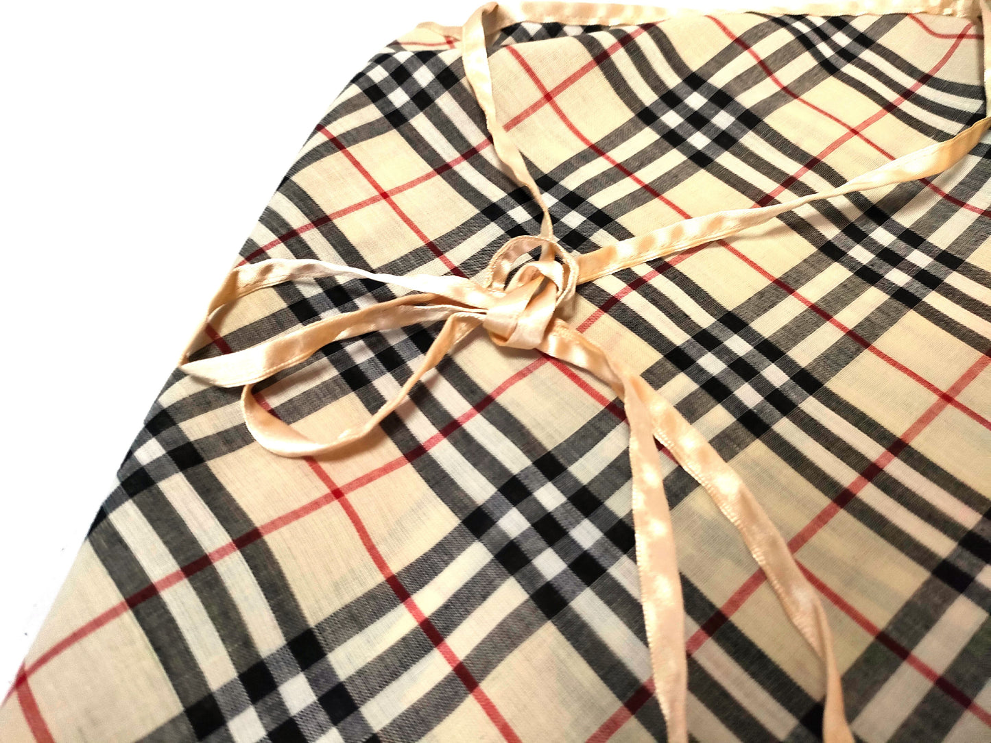 BURBERRY Blue Label Nova Check Wrap Skirt