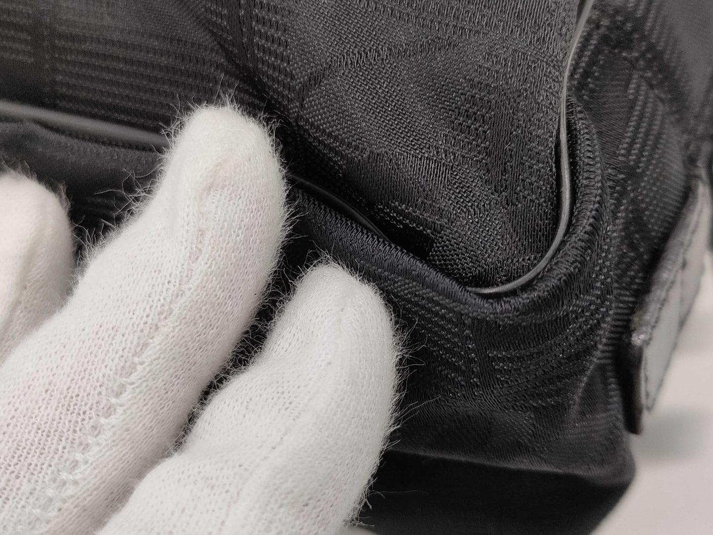 CHANEL New Travel Line Nylon x Leather Business Bag Black Tote Bag