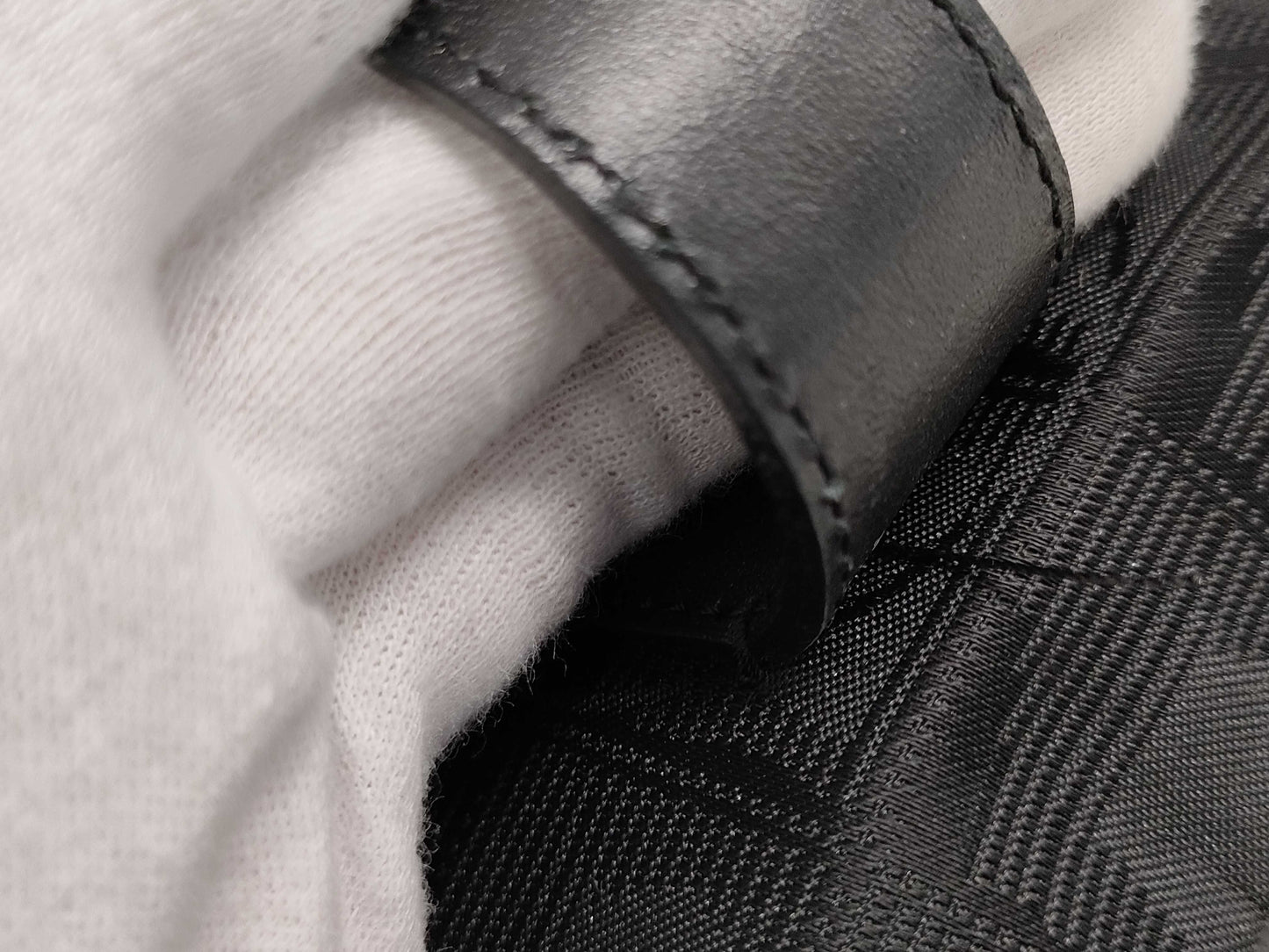 CHANEL New Travel Line Nylon x Leather Business Bag Black Tote Bag