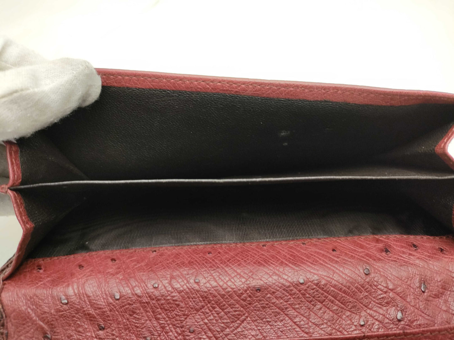 GUCCI Ostrich/Horsebit 138040 Wallet