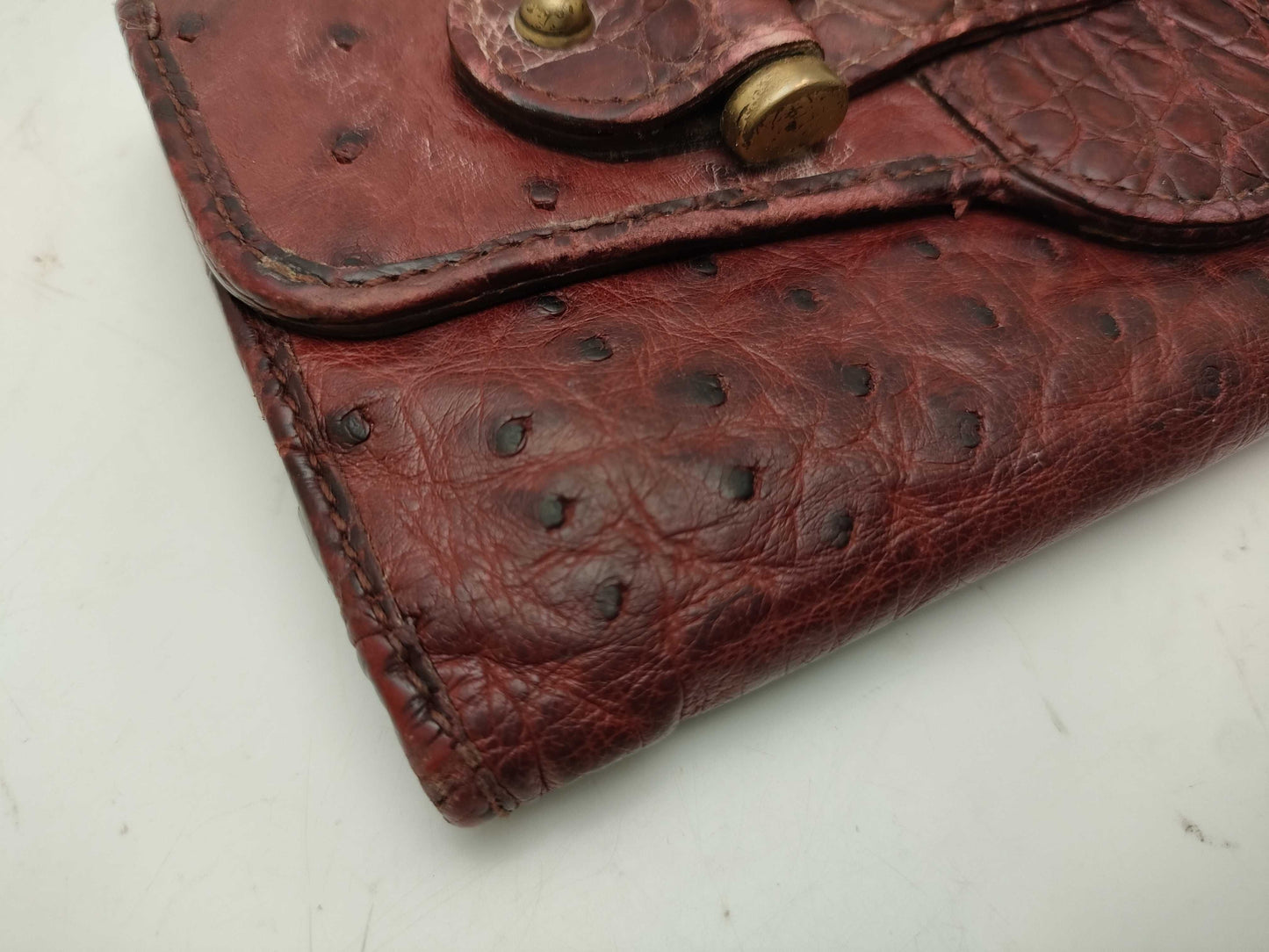 GUCCI Ostrich/Horsebit 138040 Wallet
