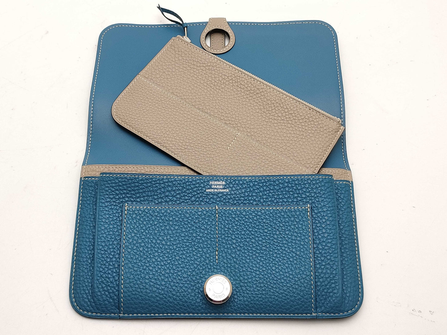 HERMES Dogon GM/SV Hardware/□L Wallet