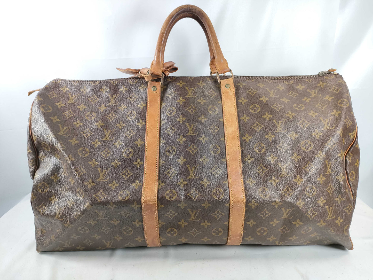 LOUIS VUITTON RFID Unverified 823** Monogram M41422 Keepall 60 Boston Bag