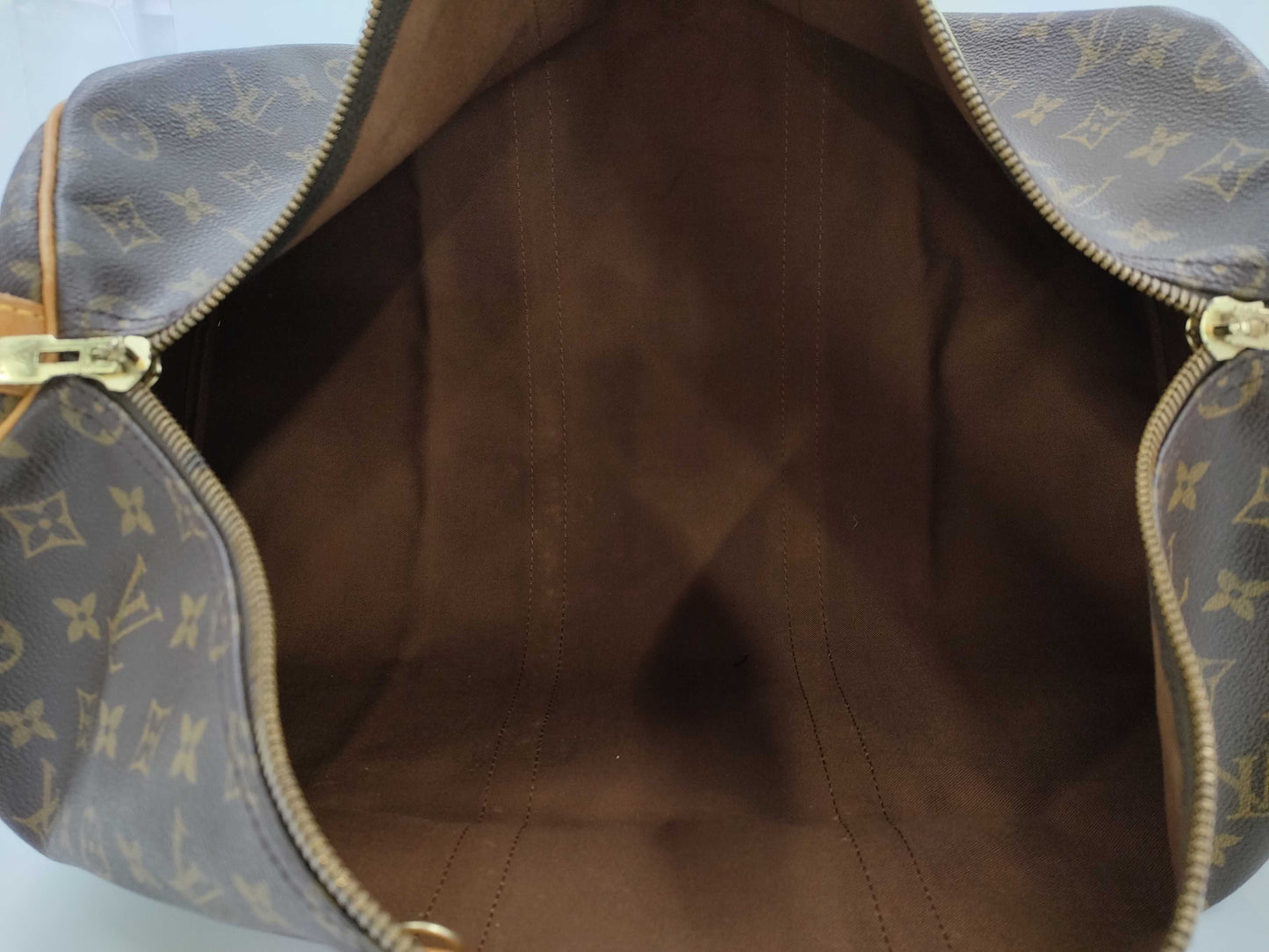 LOUIS VUITTON Monogram M41416 Keepall Bandouliere 50 Boston Bag