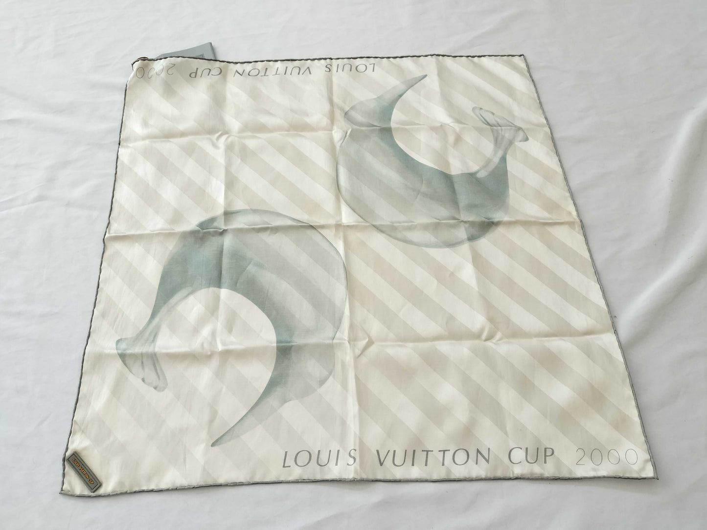 LOUIS VUITTON Louis Vuitton Cup 2000 Scarf/Compass Necklace *2 Scarf