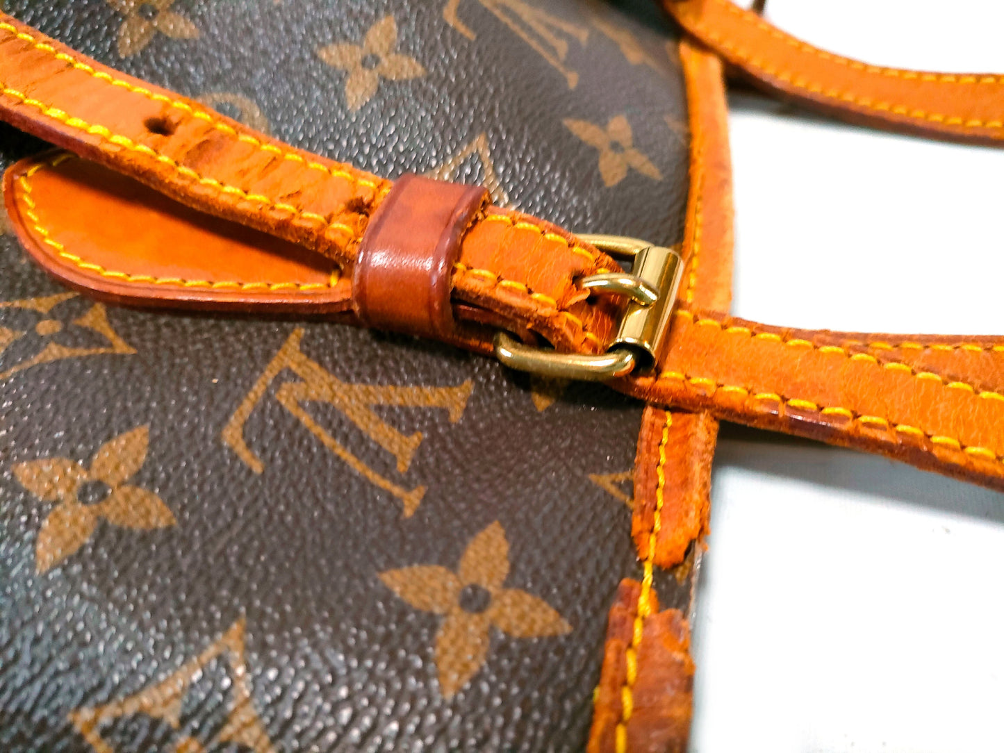 LOUIS VUITTON M42278 Monogram Old Bucket PM Tote Bag