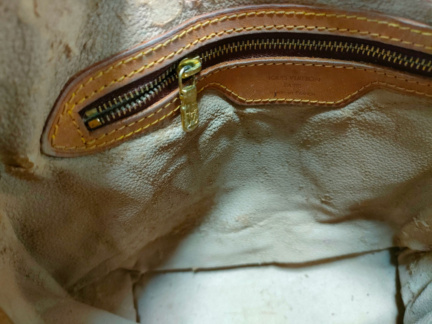 LOUIS VUITTON M42278 Monogram Old Bucket PM Tote Bag