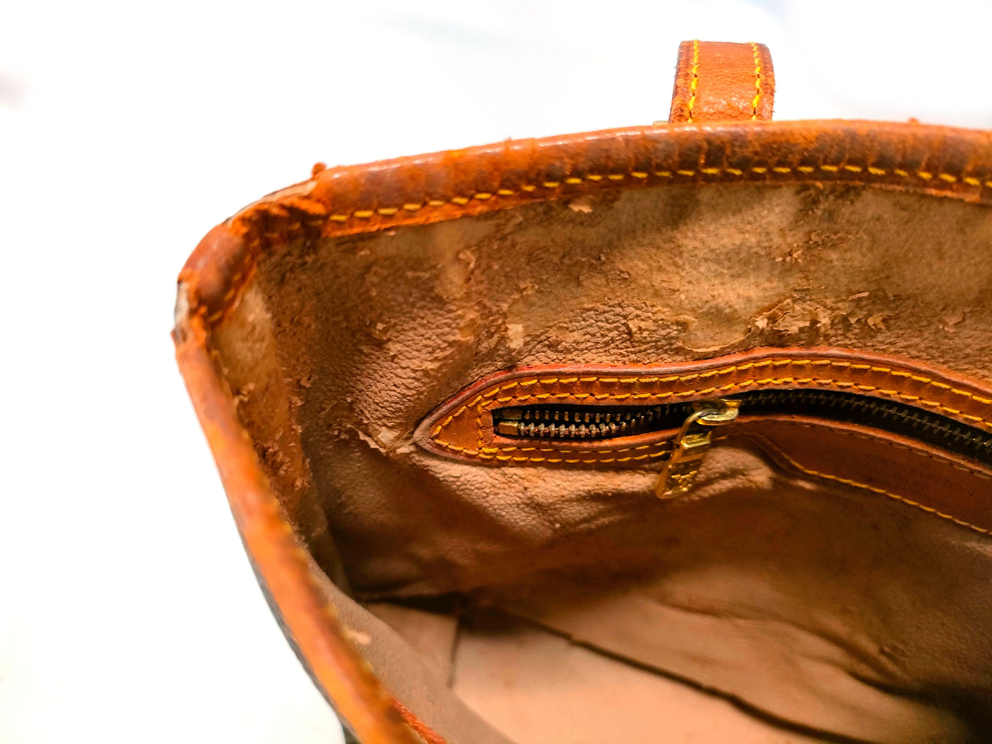 LOUIS VUITTON M42278 Monogram Old Bucket PM Tote Bag