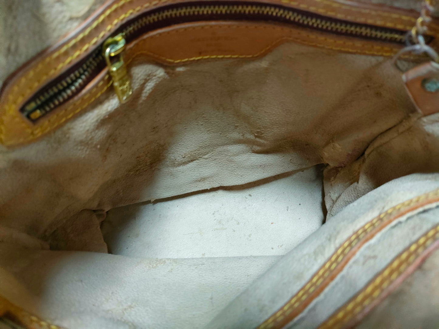 LOUIS VUITTON M42278 Monogram Old Bucket PM Tote Bag