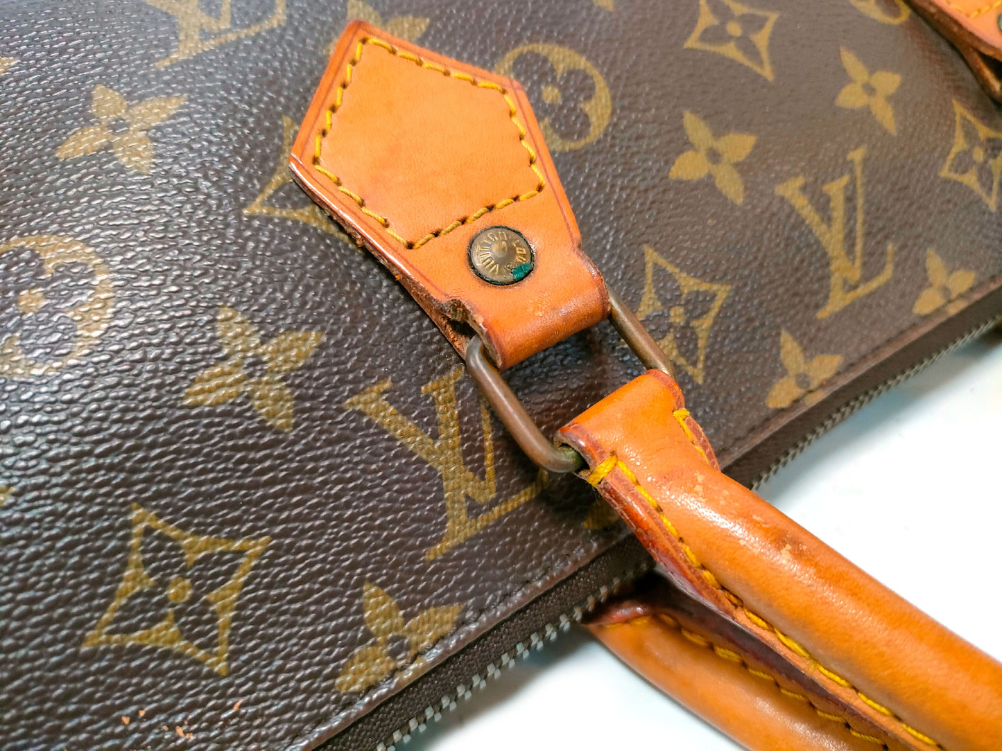 LOUIS VUITTON M51360 Monogram Sac Trico Eclair Hardware Bag