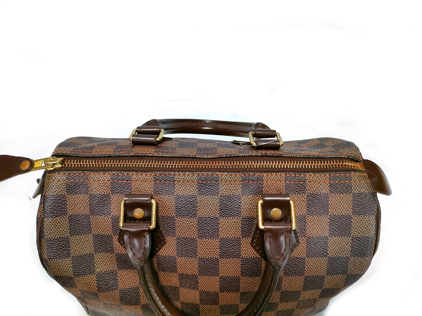 LOUIS VUITTON N41368 Damier Speedy 25 Boston Bag