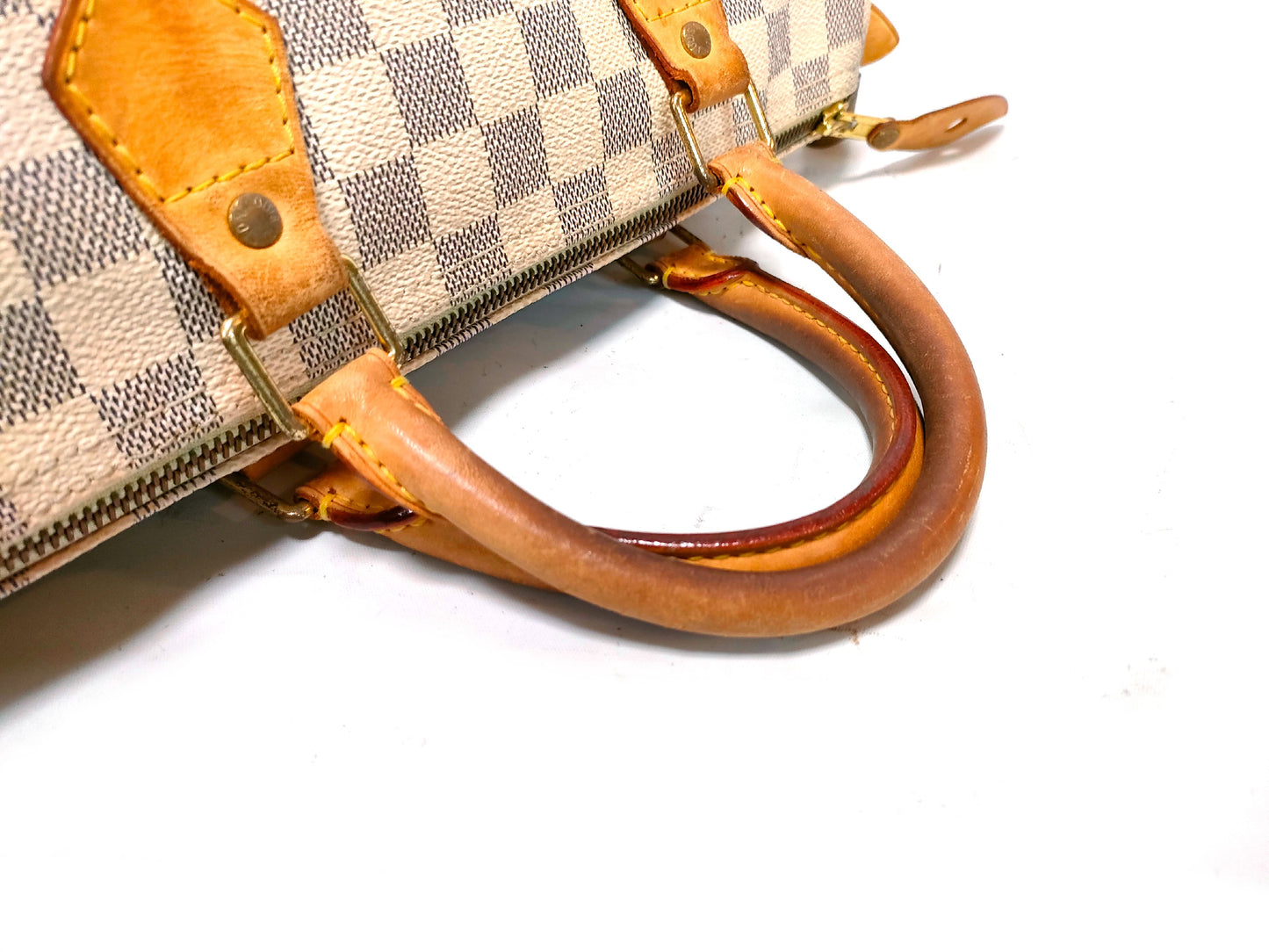 LOUIS VUITTON N41533 Damier Azur Speedy 30 Boston Bag