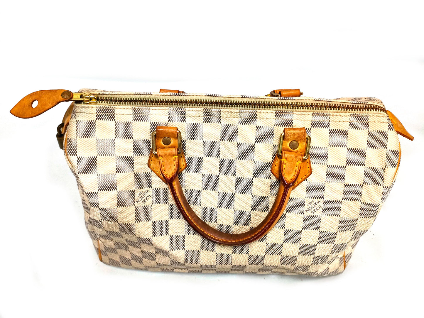 LOUIS VUITTON N41533 Damier Azur Speedy 30 Boston Bag