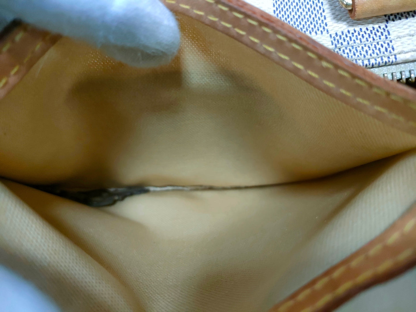 LOUIS VUITTON N41533 Damier Azur Speedy 30 Boston Bag