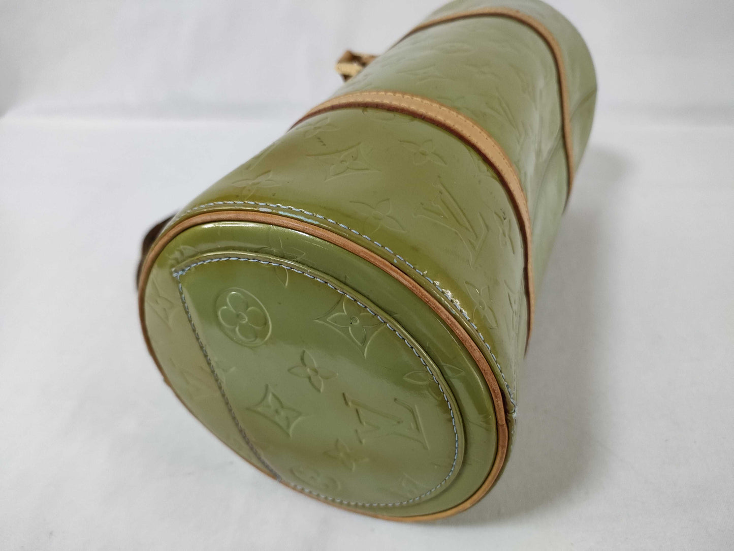 LOUIS VUITTON M91309 Vernis Papillon Green Handbag