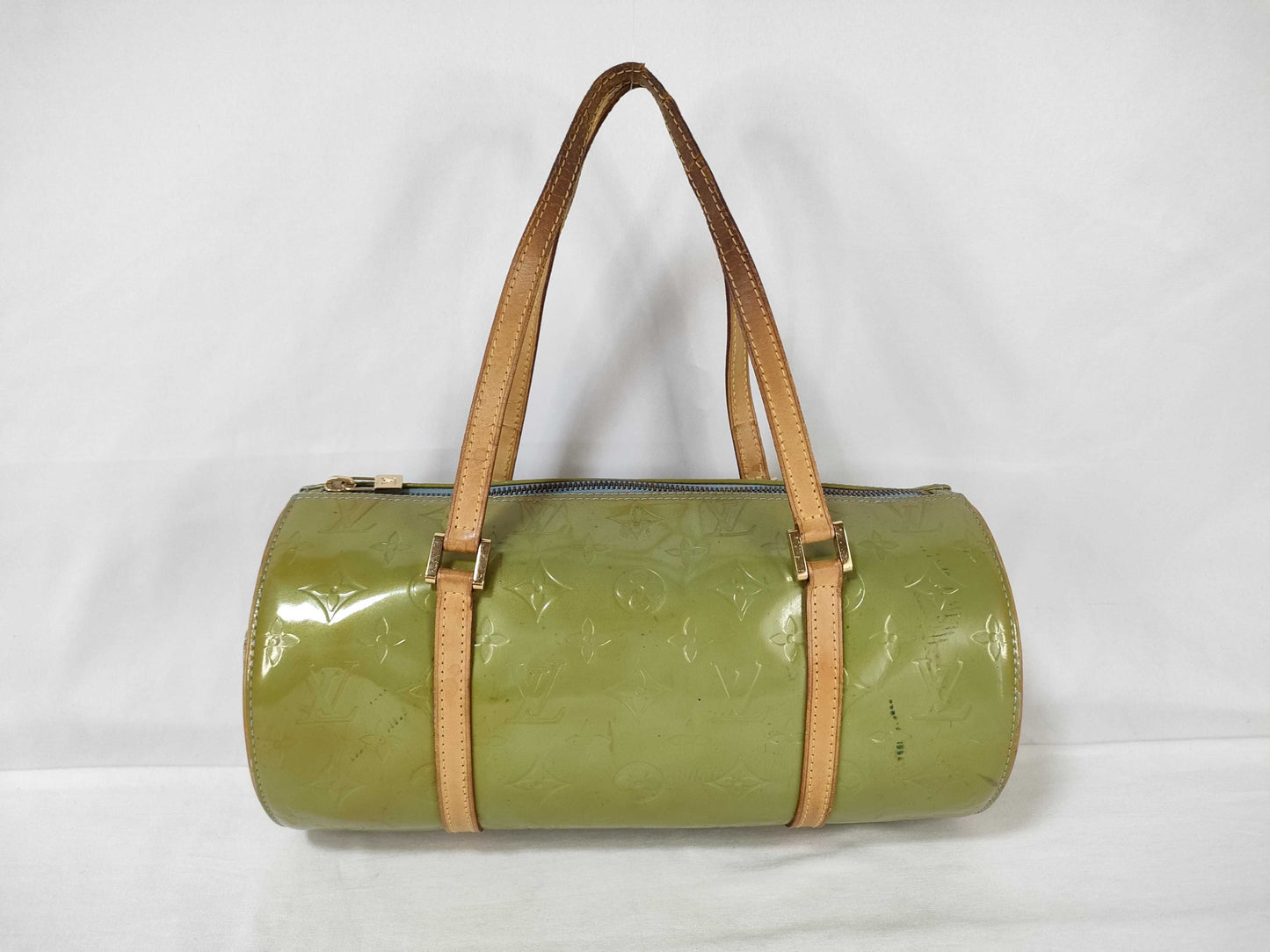 LOUIS VUITTON M91309 Vernis Papillon Green Handbag
