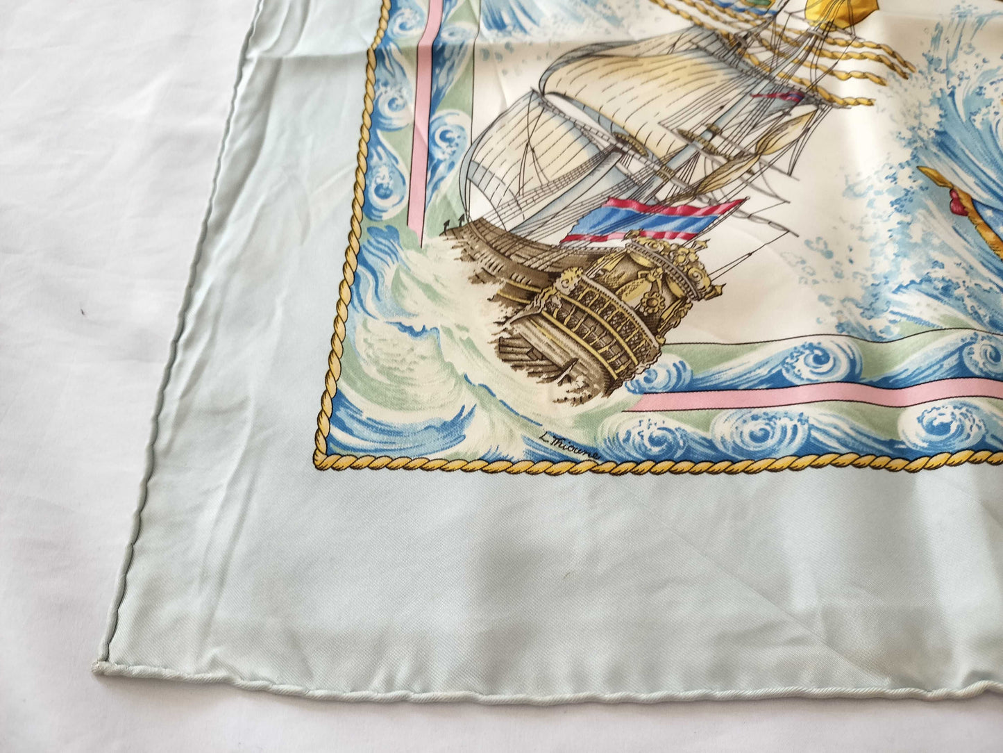 HERMES Carre VIVE LE VENT Scarf