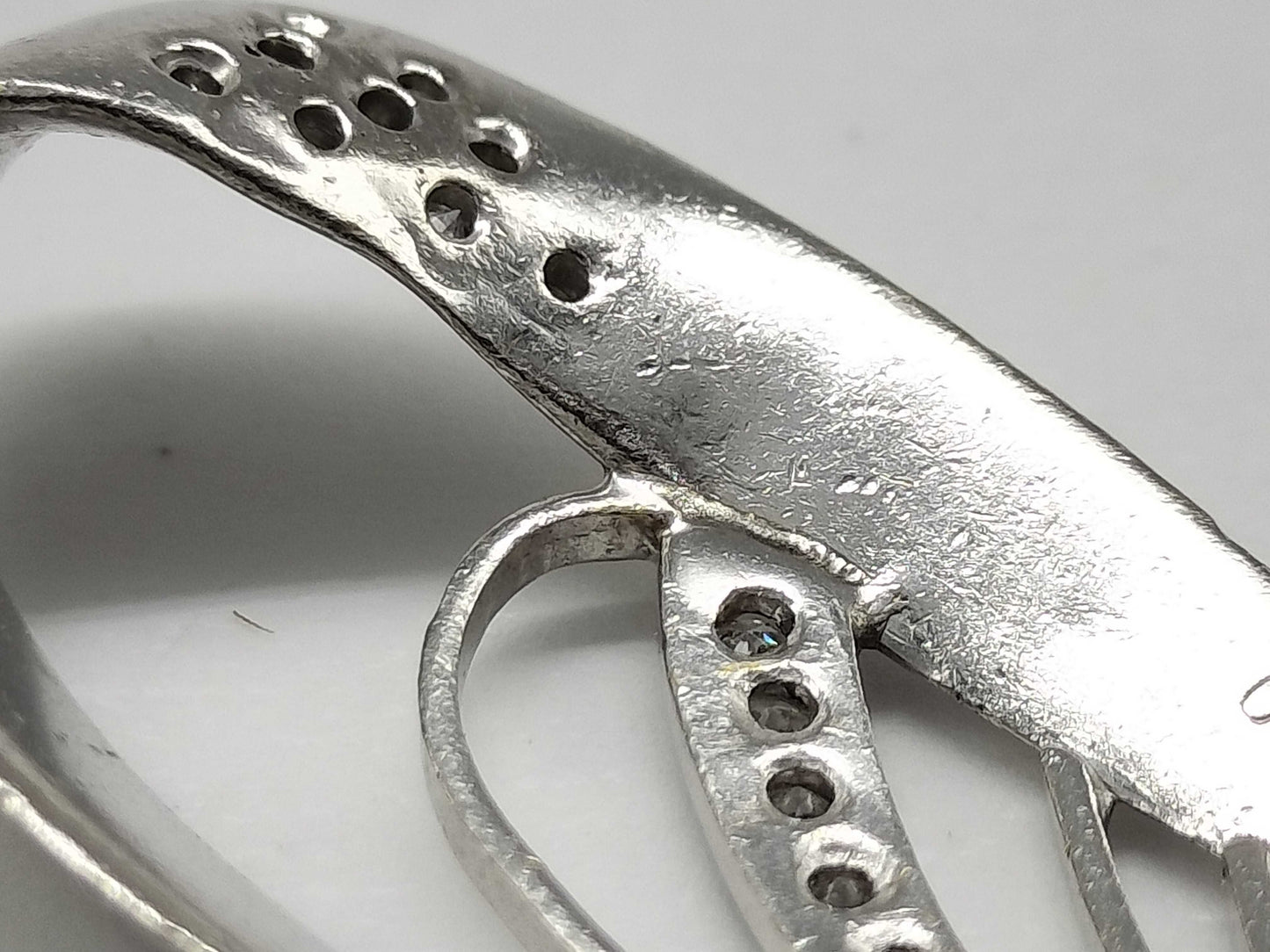 D0.17ct Pt900 7.7g Pendant Top