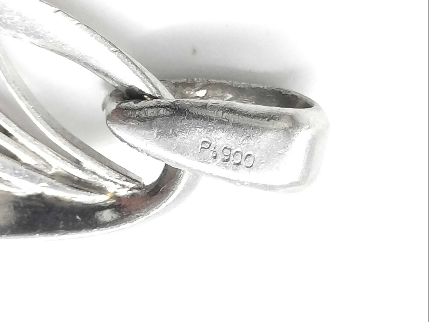 D0.17ct Pt900 7.7g Pendant Top