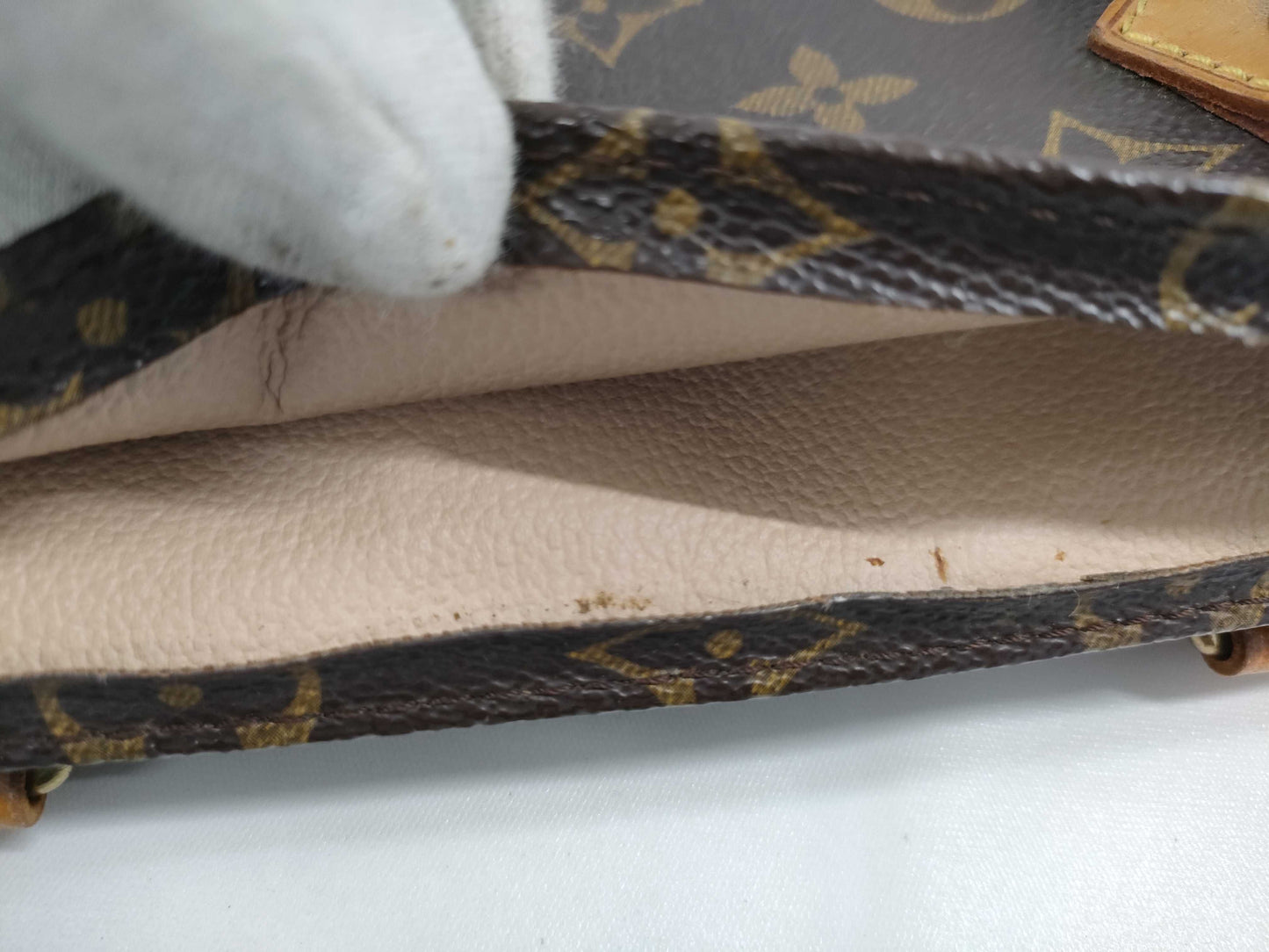 LOUIS VUITTON Monogram Sac Plat Tote Bag