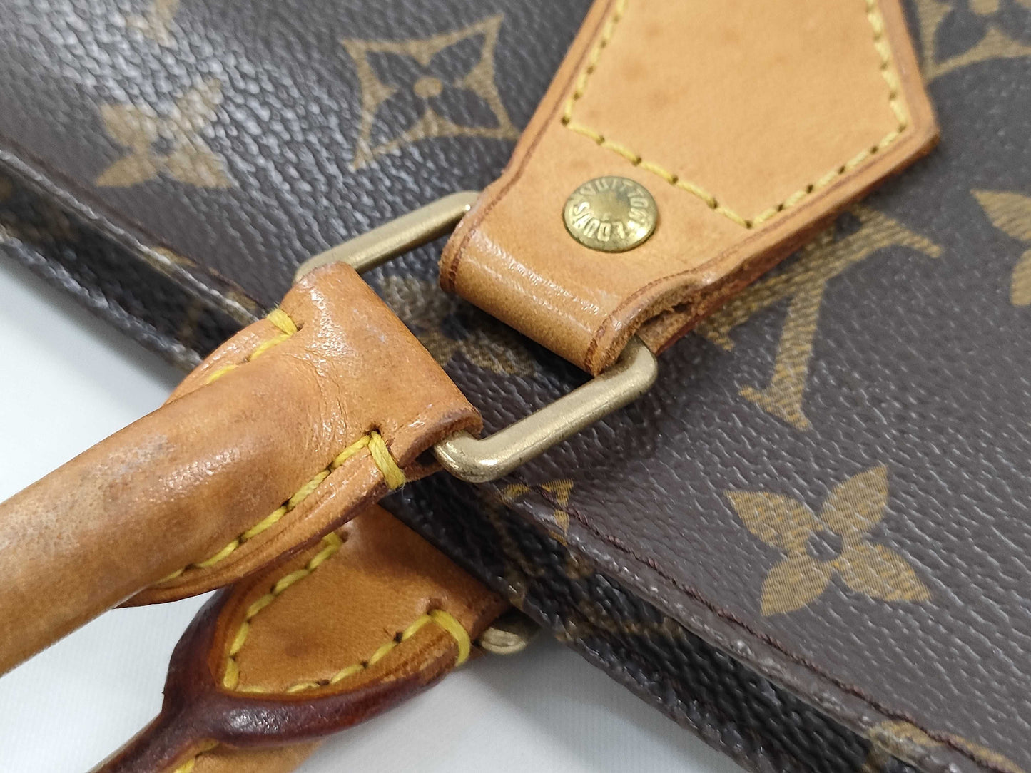 LOUIS VUITTON Monogram Sac Plat Tote Bag