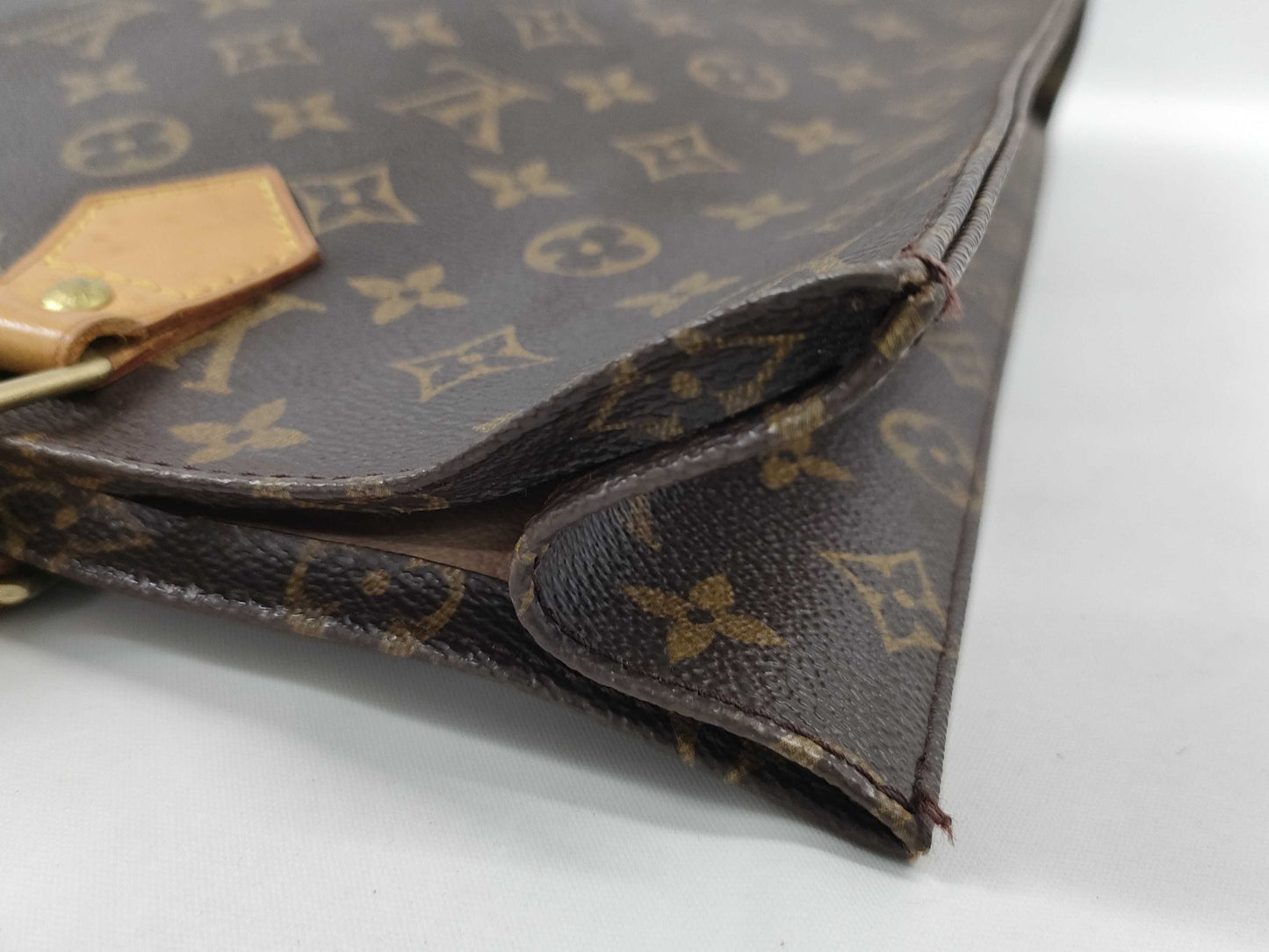LOUIS VUITTON Monogram Sac Plat Tote Bag