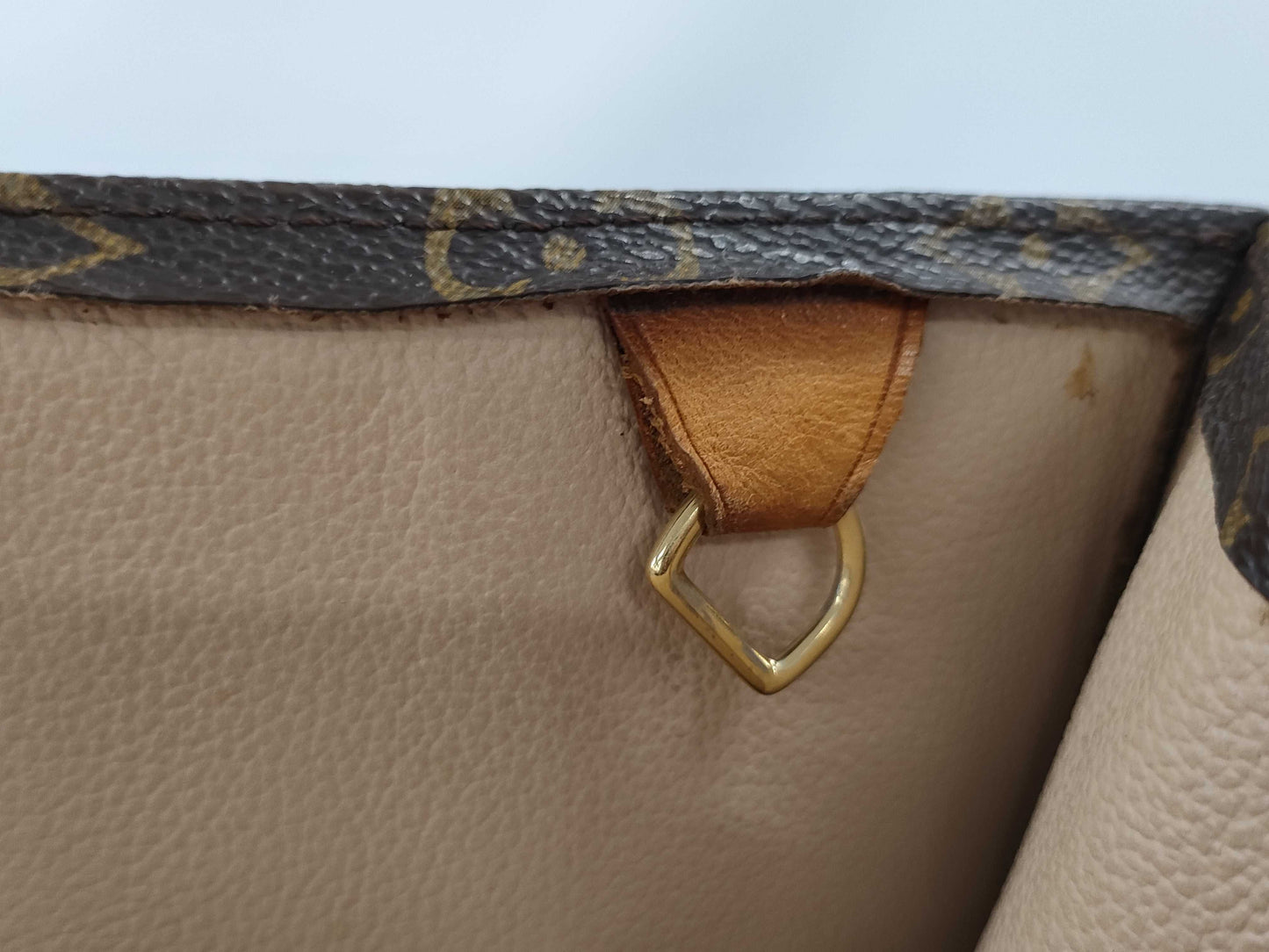 LOUIS VUITTON Monogram Sac Plat Tote Bag