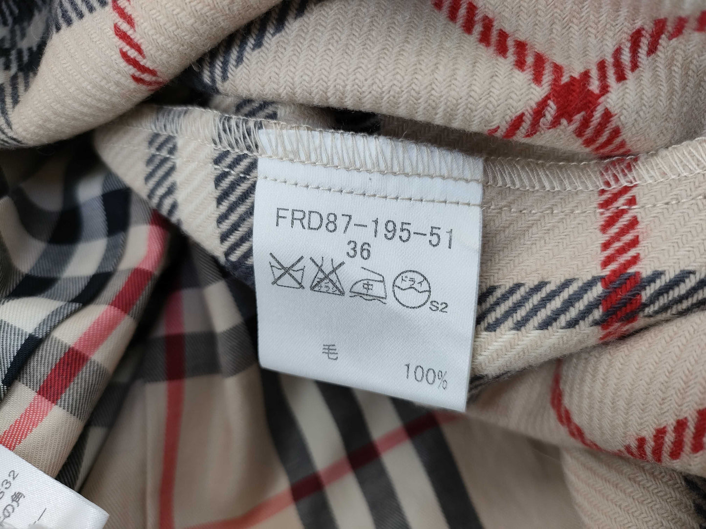 BURBERRY Trench Coat with Liner, Size 36