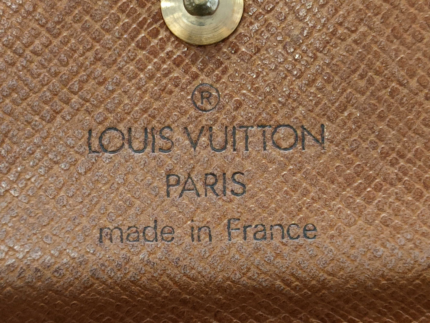 LOUIS VUITTON Monogram Double Hook Wallet